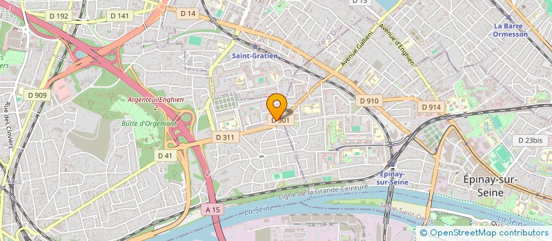 localisation de l'entreprise ICS RENOV à ARGENTEUIL