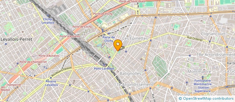 localisation de l'entreprise ICS TRANSPORT DEMENAGEMENT GEST LOGISTIQ à PARIS