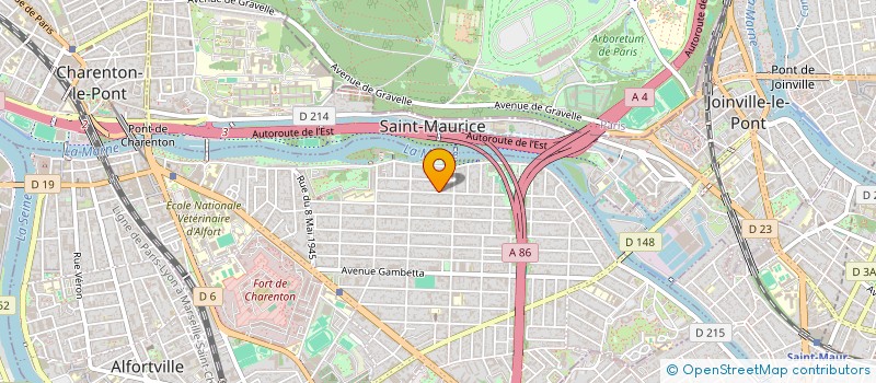 localisation de l'entreprise ICT INGENIERIE CLIMATISATION TRAVAUX à MAISONS-ALFORT