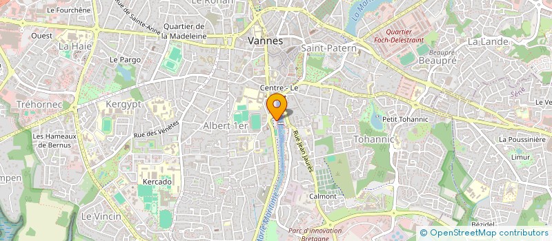 localisation de l'entreprise ICTA VANNES à VANNES