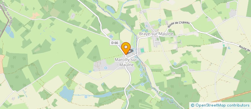 localisation de l'entreprise ICTFE (INDUSTRIE CHAUDRONNERIE TOLERIE FINE ENTREPRISE)  MARCILLY-SUR-MAULNE