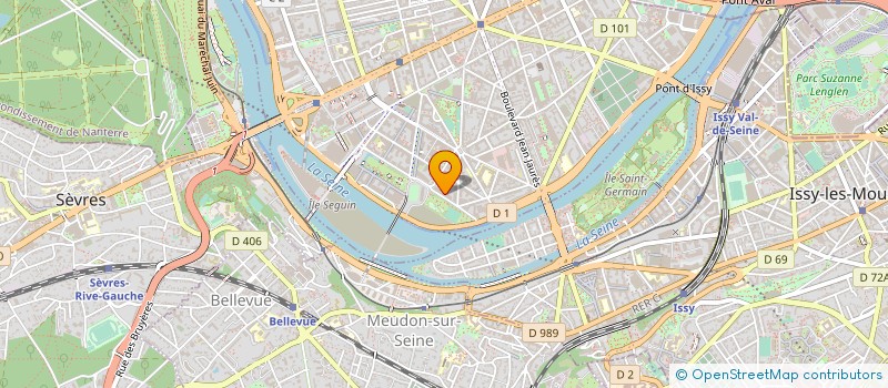 localisation de l'entreprise ICTNEXT SAS  BOULOGNE-BILLANCOURT