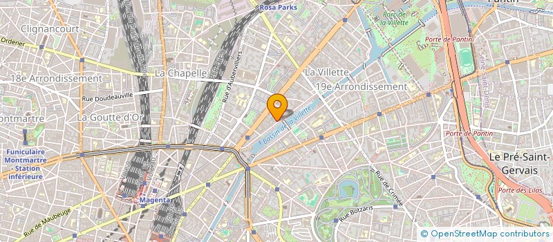 localisation de l'entreprise ICTONE à PARIS