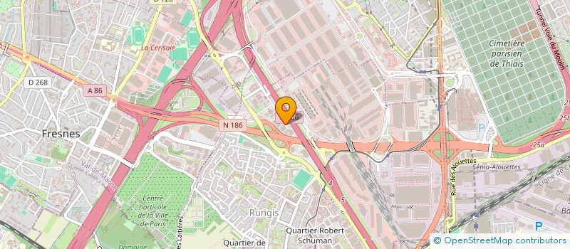 localisation de l'entreprise ICU MEDICAL FRANCE (SM) SAS  RUNGIS