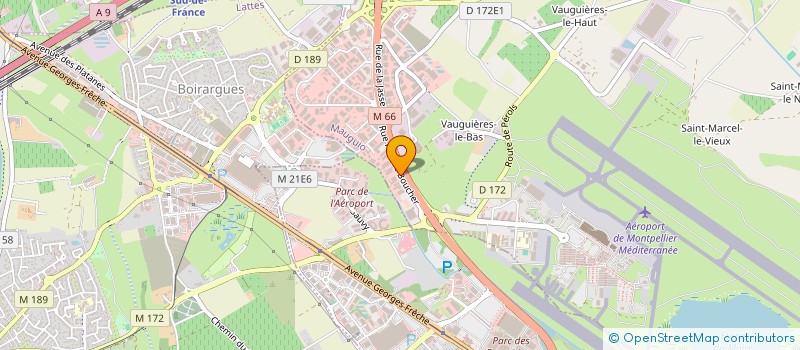 localisation de l'entreprise ICVAB à MAUGUIO