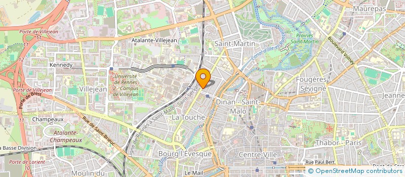 localisation de l'entreprise ICVTC35  RENNES