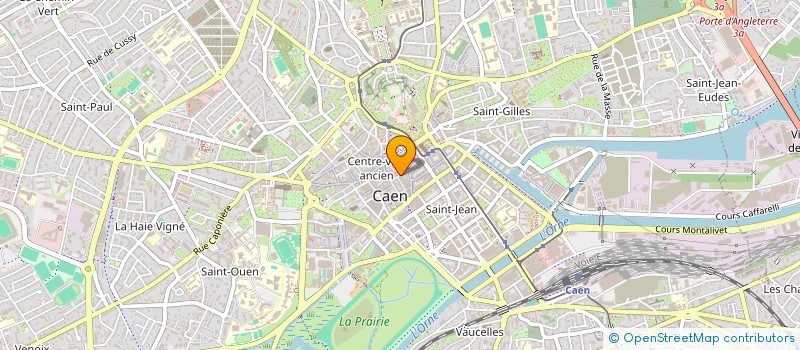 localisation de l'entreprise ICYBAS à CAEN