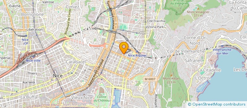 localisation de l'entreprise ID 3000 à NICE