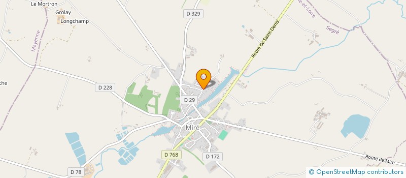 localisation de l'entreprise ID 49 SARL  MIRE