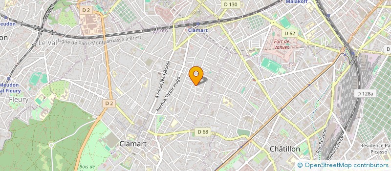 localisation de l'entreprise ID 9 CONSEIL à CLAMART