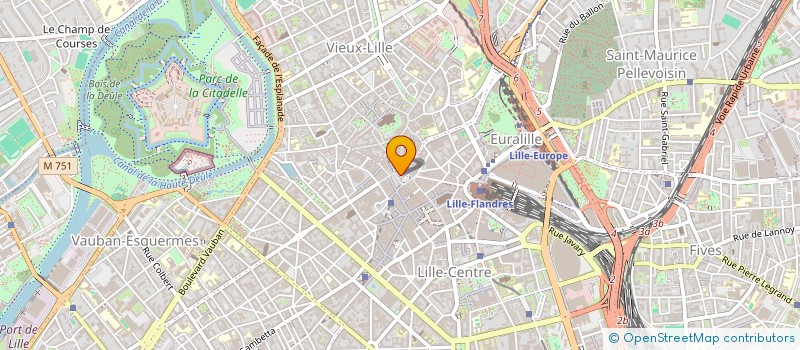 localisation de l'entreprise ID-ACTION à LILLE
