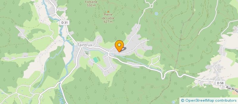 localisation de l'entreprise ID AGENCEMENT TOUSSAINT JEROME  TAINTRUX