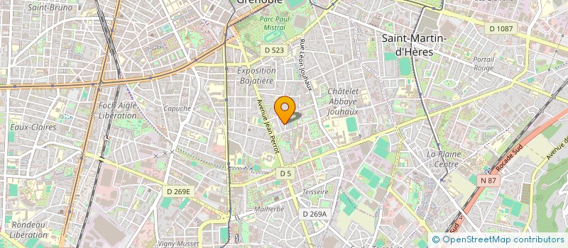 localisation de l'entreprise ID AUTO à GRENOBLE