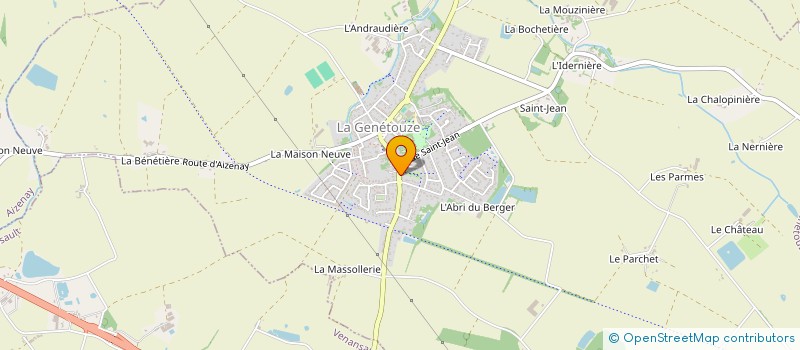 localisation de l'entreprise ID AUTO  AUBIGNY-LES CLOUZEAUX