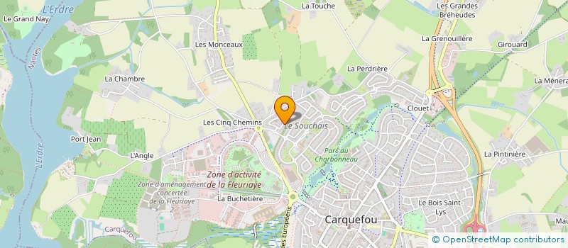 localisation de l'entreprise ID BATIMENT  THOUARE-SUR-LOIRE