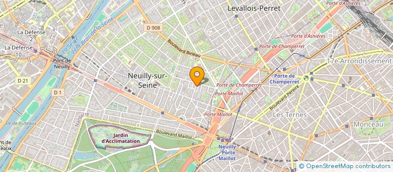 localisation de l'entreprise ID BOUMLIK à NEUILLY-SUR-SEINE