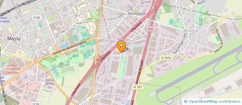 localisation de l'entreprise ID CABLES à WISSOUS