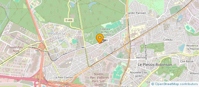 localisation de l'entreprise ID'CABLES à CLAMART