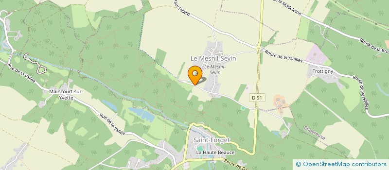 localisation de l'entreprise ID CAP  SAINT-FORGET