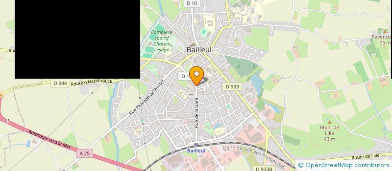 localisation de l'entreprise ID'CHAUFF à BAILLEUL