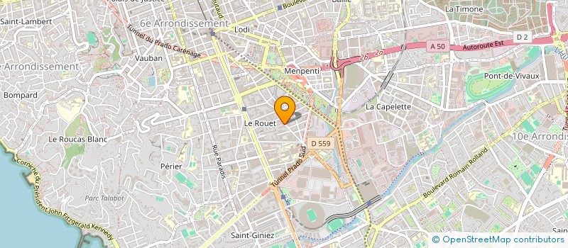 localisation de l'entreprise ID & CIE à MARSEILLE