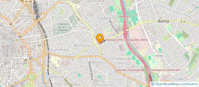 localisation de l'entreprise ID CINE à TOULOUSE