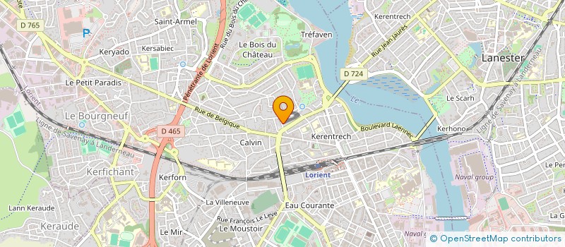 localisation de l'entreprise ID CLAIRE  BAUD