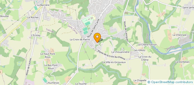 localisation de l'entreprise ID CLIC  DINAN