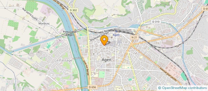 localisation de l'entreprise ID CLUB  AGEN