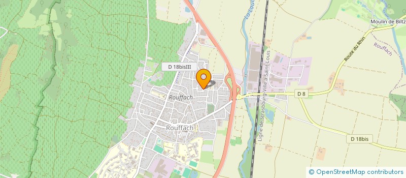 localisation de l'entreprise ID CO  ROUFFACH