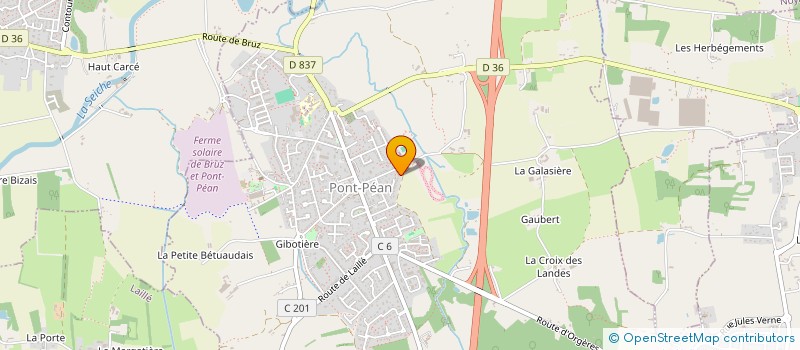 localisation de l'entreprise ID CO TRAVAUX  PONT-PEAN