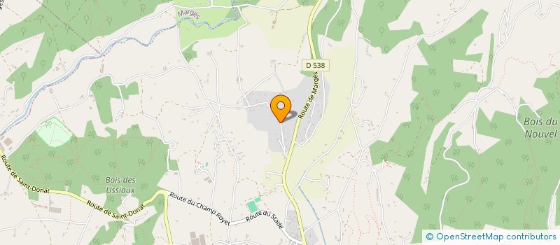 localisation de l'entreprise ID COM  PEYRINS