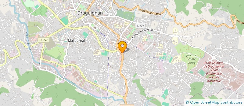 localisation de l'entreprise ID CONCEPT à DRAGUIGNAN