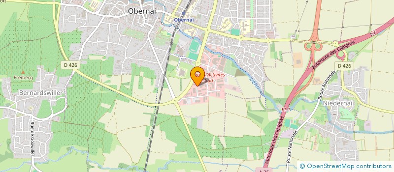 localisation de l'entreprise ID CONCEPT  OBERNAI