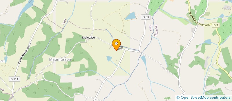 localisation de l'entreprise ID CONSTRUCTION  MAUMUSSON