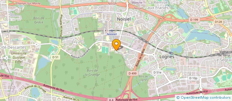 localisation de l'entreprise ID + CONSULT  NOISIEL
