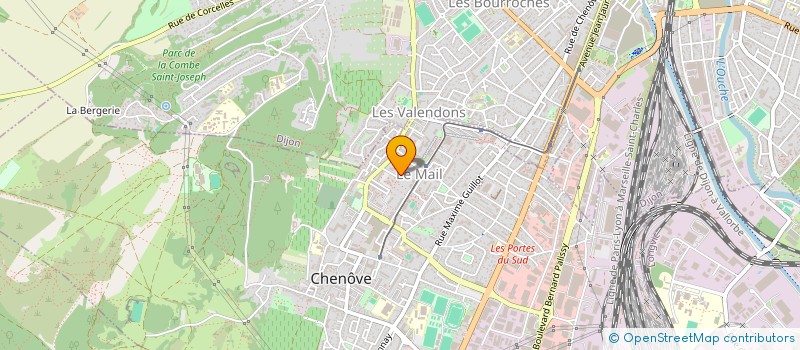 localisation de l'entreprise ID'CP à CHENOVE