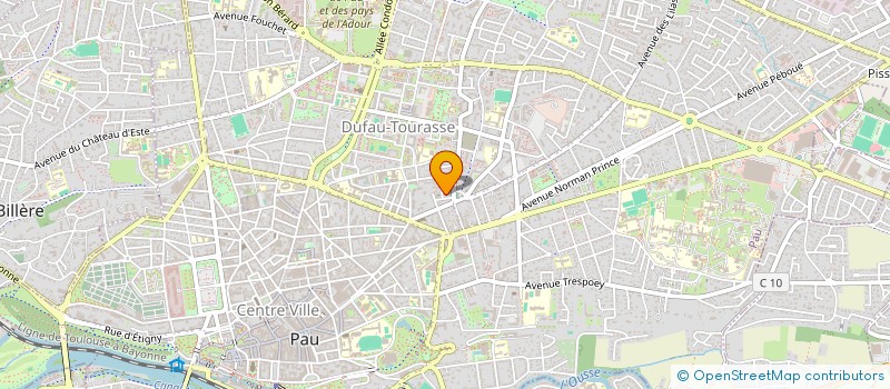 localisation de l'entreprise ID CREATIONS à PAU