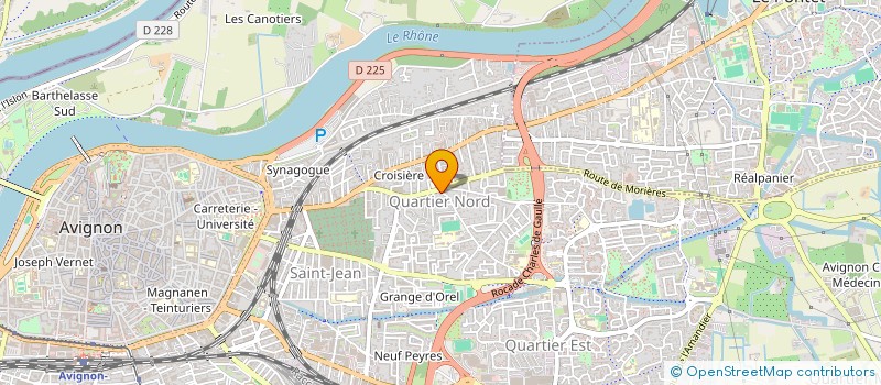 localisation de l'entreprise ID CRZ  AVIGNON