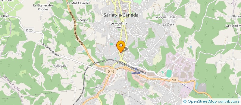 localisation de l'entreprise ID CUISINES à SARLAT-LA-CANEDA