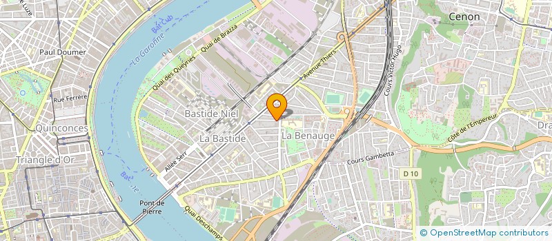 localisation de l'entreprise ID.DE VILLE à BORDEAUX