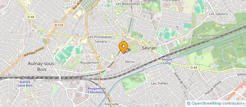 localisation de l'entreprise ID DECOR à SEVRAN