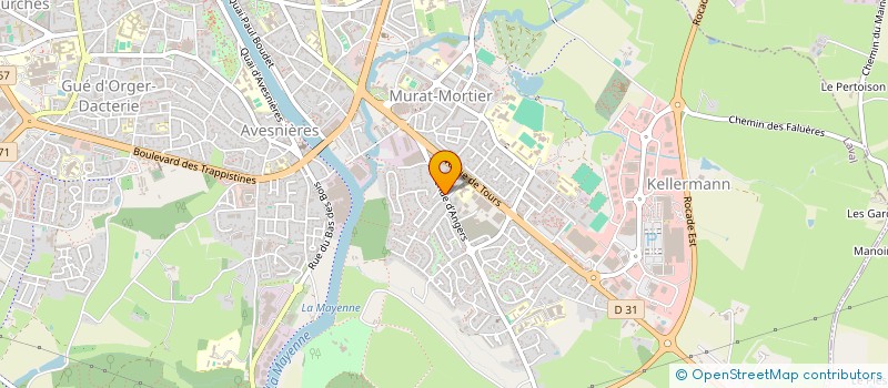 localisation de l'entreprise ID DEV à LAVAL