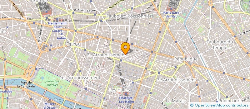localisation de l'entreprise ID DISTRIBUTION à PARIS