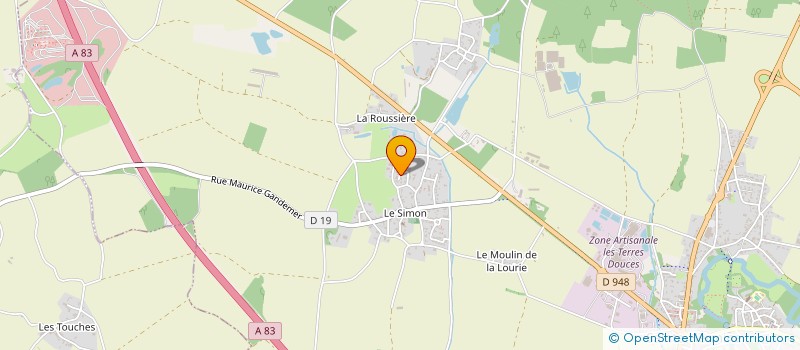 localisation de l'entreprise ID DYNAMIQUE  LA CHAPELLE-THEMER