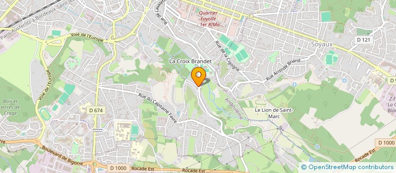 localisation de l'entreprise ID'EAU à ANGOULEME