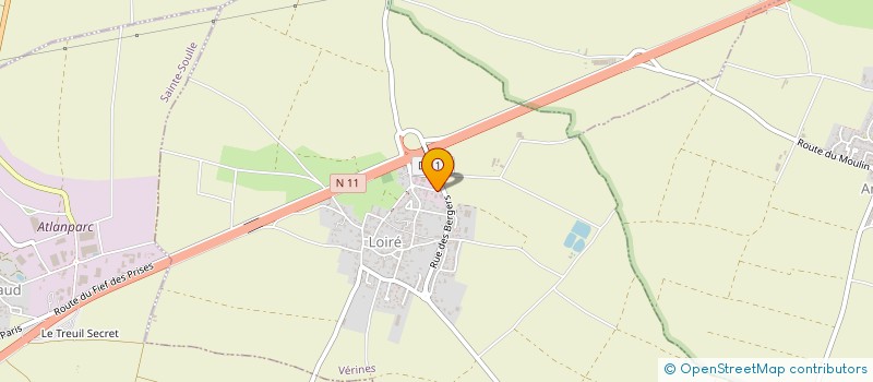 localisation de l'entreprise ID ECO  VERINES