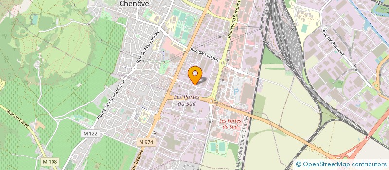 localisation de l'entreprise ID'EES R&V ( RECYCLAGE ET VALORISATION )  CHENOVE