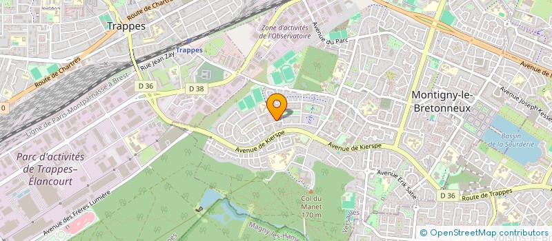 localisation de l'entreprise ID-ELEC à MONTIGNY-LE-BRETONNEUX