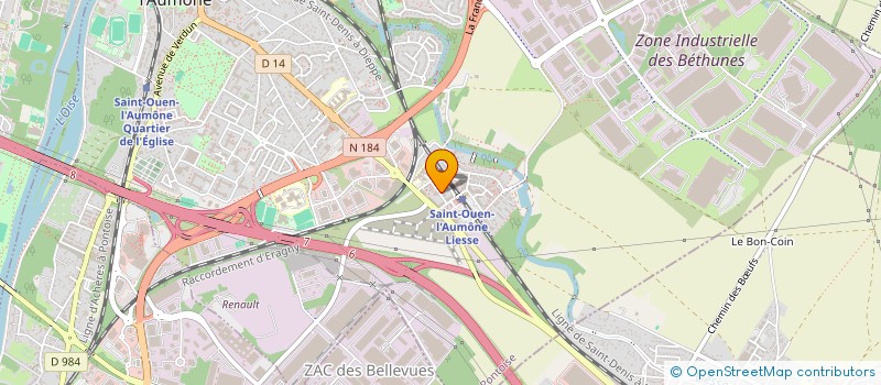 localisation de l'entreprise ID ELEC à SAINT-OUEN-L'AUMONE